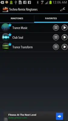 Techno Remix Ringtones android App screenshot 2